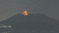 桜島で未明に爆発的噴火　噴煙2300メートル