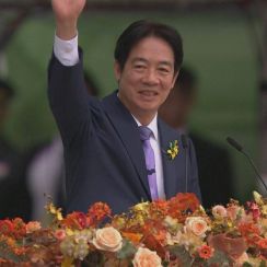 「中国の脅威から台湾を守る」頼清徳・新総統が数万人の市民を前に宣言