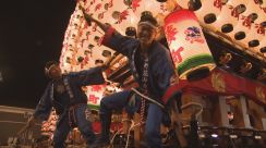 無観客で開催の伏木曳山祭　復興を願い伝統のけんか山「かっちゃ」富山・高岡市