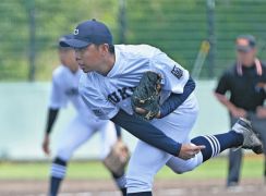 リーグVの中京大・安藤利玖、5イニング無失点と好投「神宮は甲子園よりも行きたい場所だった」と笑顔【愛知大学野球】