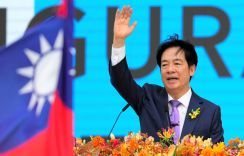 台湾の新総統「民主主義国家と共同体」　中国反発「危険なシグナル」