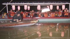 筑後川の鵜飼い漁始まる　去年は大雨被害で中止も　