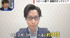 5月病で依頼殺到…！？ GW明けで約2倍に？退職代行サービスの競争激化の背景「約80社あり、多くは１年以内にサービス終了する」