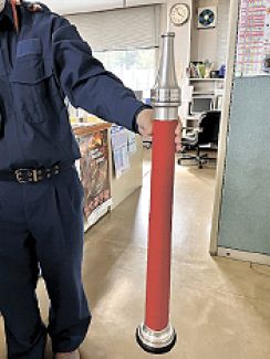 金属高騰が背景か　消火ホースの真鍮製「管鎗」　富士見町内で29本盗難　長野県