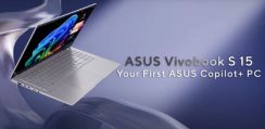 ASUSが「Copilot＋ PC」準拠の「Vivobook S 15」を発表　Snapdragon X Elite搭載