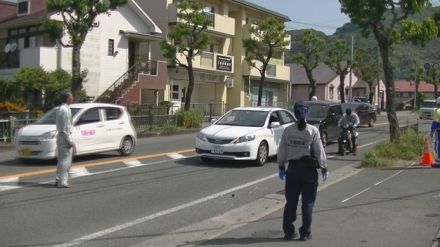 【長崎】原付バイクとワゴン車が衝突 バイクを運転していた２０代男性が重傷　長崎市新戸町