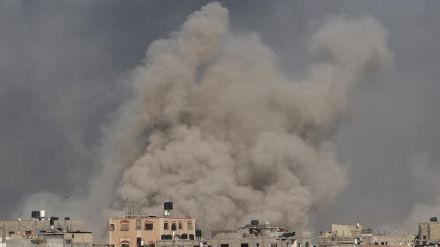 ガザ北部ベイトラヒヤに爆撃、死者１２人