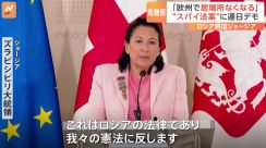 ジョージア“スパイ法案”に大統領が拒否権　与党成立目指す構え崩さず緊張高まる