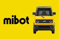 KGモーターズ、超小型モビリティの車名を『mibot』と発表
