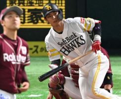 ソフトバンク今宮健太、2リーグ制後史上初の1イニング2本の三塁打　試合前まで5月1安打「今日を明日につなげたい」