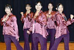 全国JDAダンスコンクール優勝演目を披露　福島・いわきの高校生ダンスグループ「K・Group」