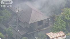 住宅火災で住人とみられる高齢男性死亡　東京・練馬区