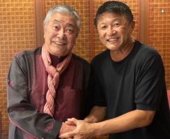 武田修宏氏　中尾彬さんを追悼「監督としてピッチに立った際には見にきてくださいと…」