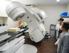 高度ながん治療へ　放射線治療装置を導入、南和歌山医療センター（田辺市）
