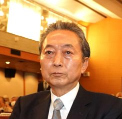 鳩山由紀夫氏「日本の民衆が火の中に」中国大使発言に「違和感」も「台湾独立に協力したらの話」