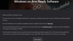 Arm版Windowsで動くゲームを確認できる互換性チェックサイトが登場