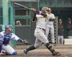 【阪神】佐藤輝明が２軍くふうハヤテ戦で死球で出塁、盗塁は失敗