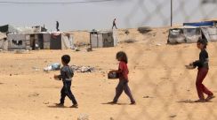 ガザ南部ラファでの食料配給が停止、物資不足と敵対行為で＝国連機関