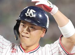 【ヤクルト】丸山和郁は脳しんとう特例対象選手で抹消　２２日の守備でフェンス激突