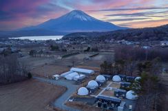 富士山の絶景を望める「客室温泉露天風呂＆ドッグラン」付きリゾート施設