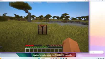 マインクラフトをGPT-4oと一緒にプレイ、マイクロソフトがCopilotのAI新機能をデモ。近日中に提供