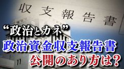 「簡単にチェックできるシステムを政治家自ら考えて」政治資金収支報告書　問われる保存と公開の在り方