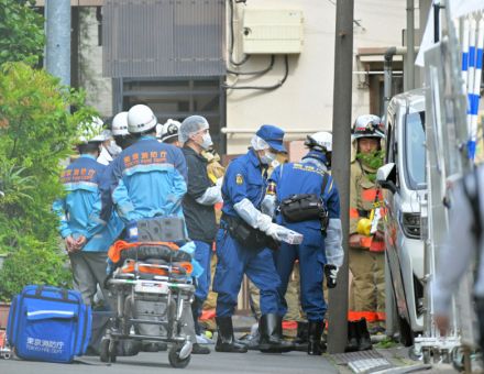 東京・品川の住宅で母子4人死亡、首や胸に刃物の傷　父は煙吸い込む