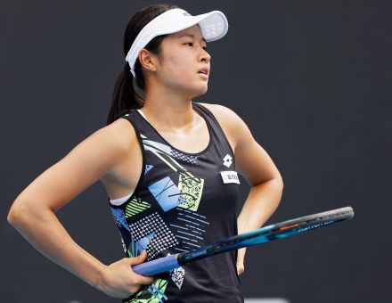 17歳の齋藤咲良 全仏OP予選決勝で敗退、グランドスラム初挑戦で本戦入りならず＜女子テニス＞