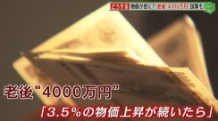 物価上昇で老後4000万円必要?働くシニアと現役世代の備えは　人生100年時代「年金だけじゃ暮らせない」