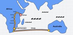 Google、アフリカとオーストラリアを直結する初の海底ケーブル敷設