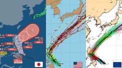 【台風情報】24時間以内に「台風1号」発生へ　“強い勢力”で来週日本の南へと北上　関東沖合へ進むか　今年初の台風に　気象庁＆欧米予報機関　台風進路予想比較