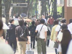 名古屋で予想最高気温31度…24日の東海3県は各地で30度超の真夏日の見込み 水分補給など熱中症への注意を