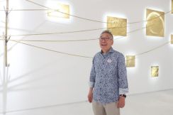 重力を形にしてきた彫刻家・植松奎二が「エネルギー」への新展開　大阪のギャラリーで個展