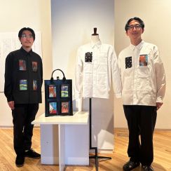 「LVMHイノベーションアワード」受賞直後のヘラルボニー　絵画を纏うシャツ＆バッグ始動