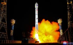 北朝鮮の偵察衛星、「発射準備か」　韓国軍確認　年内に3基追加目標