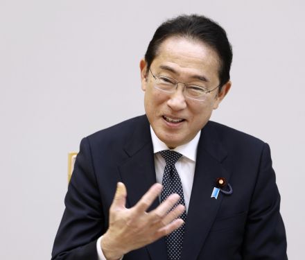 日中韓で未来志向の協力推進を　岸田首相インタビュー