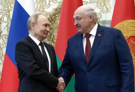 ロシア、ベラルーシ首脳が会談　戦術核協議、欧米けん制