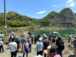 ロケ地巡って撮影秘話　立ち入り禁止エリア、1日限りの公開　鋸南の採石場跡　悪路走行も