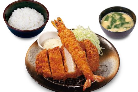 ８日間限定、松のや「有頭大海老フライ定食」が２００円オフに