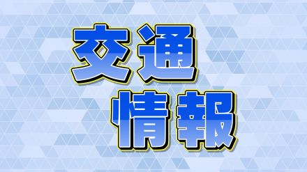 【交通情報】JR山陽線　新山口～厚狭駅間　運転見合わせ　午後1時50分現在