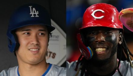 【MLB】両リーグトップ31盗塁の快足・デラクルーズ　大谷翔平と100m走をしたら「勝つのは僕」