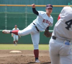 【関西学生】近大・北見が4勝目で最多勝確「防御率で金丸さんに…」3年生エースが7回零封、価値ある1勝