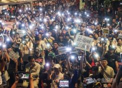 職権関連法改正巡り多くの抗議者  頼総統「国会は重視すべき」／台湾