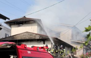 仙台・川平の住宅で火災