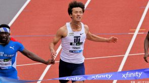 男子100m、初出場の栁田大輝は10秒26で8位　110mHパリ内定の泉谷駿介は13秒33で7位【DLユージーン】