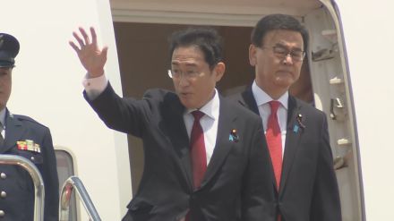 【速報】岸田総理、日中韓サミット出席のため韓国へ出発