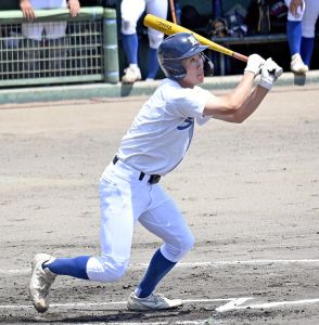 光南打線、磐城相手に初回全開　春季高校野球福島県大会、5番大槻の肉体強化結実