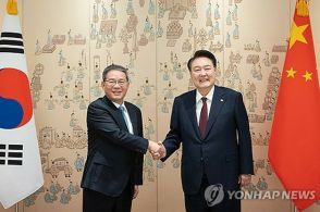 尹大統領と中国首相が会談　「外交安保対話」新設で合意