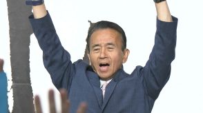 【静岡県知事選】鈴木康友 氏が当選の喜び「全県民と幸福度日本一の静岡県を作るため全力をつくす」