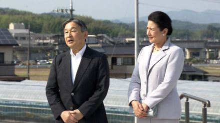 両陛下 豪雨被害の岡山訪問　2日間の日程終え帰京